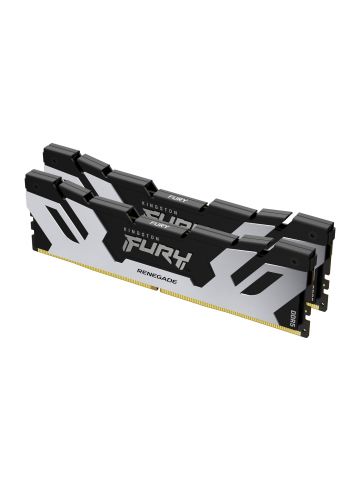 Kingston Technology FURY 48GB 6400MT/s DDR5 CL32 DIMM (Kit of 2) Renegade Silver XMP