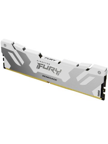 Kingston Technology FURY 32GB 6400MT/s DDR5 CL32 DIMM Renegade White XMP