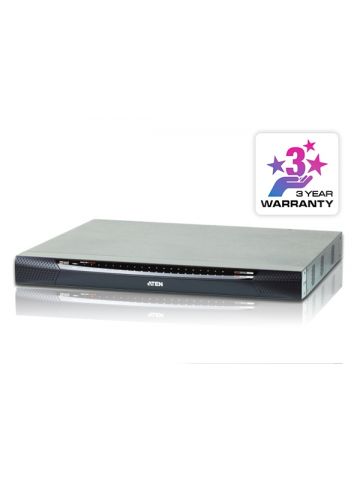 ATEN KN2140VA-AX-E KVM switch Rack mounting Black, Grey