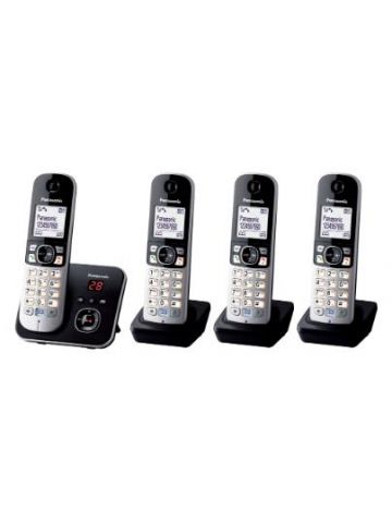 Panasonic KX-TG6824EB telephone DECT telephone Black Caller ID