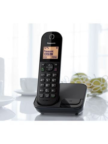 Panasonic KX-TGC410EB telephone DECT telephone Caller ID Black