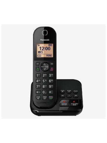 Panasonic KX-TGC420EB telephone DECT telephone Caller ID Black