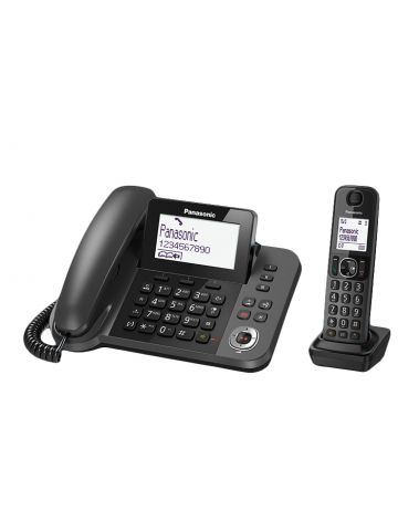 Panasonic KX-TGF320E telephone DECT telephone Caller ID Black