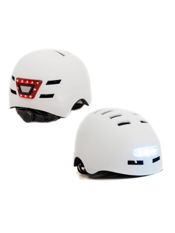 Busbi Firefly Adult Helmet - Large White