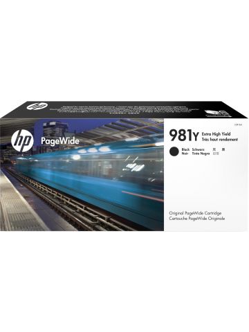 HP L0R16A/981Y Ink cartridge black, 20K pages ISO/IEC 19798 345ml for HP PageWide E 58650/556