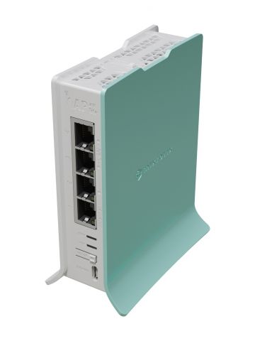 Mikrotik hAP wireless router Gigabit Ethernet Single-band (2.4 GHz) Green, White