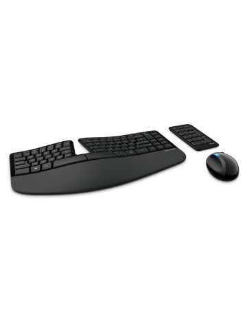 Microsoft Sculpt Ergonomic Desktop keyboard RF Wireless English Black