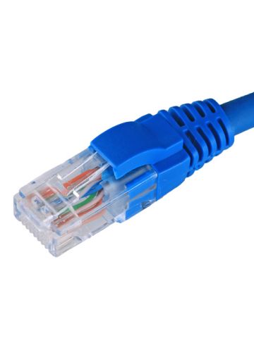 Cablenet 0.3m Cat6 RJ45 Blue U/UTP LSOH 24AWG Snagless Booted Patch Lead