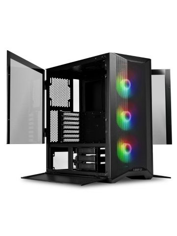 Lian Li LANCOOL II MESH RGB Midi Tower Black, Transparent