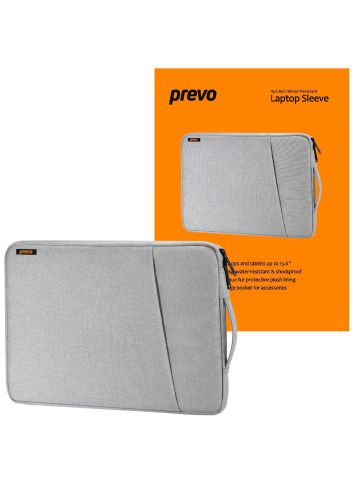 PREVO LB007 notebook case 39.6 cm (15.6") Sleeve case Grey