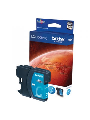 Brother LC-1100HYC Ink cartridge cyan high-capacity, 750 pages ISO/IEC 24711 10,1ml for Brother MFC 6490 C