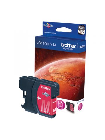 Brother LC-1100HYM Ink cartridge magenta high-capacity, 750 pages ISO/IEC 24711 10.1ml for Brother MFC 6490 C