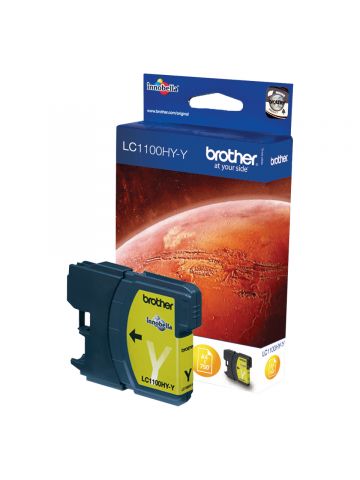 Brother LC-1100HYY Ink cartridge yellow high-capacity, 750 pages ISO/IEC 24711 10,1ml for Brother MFC 6490 C