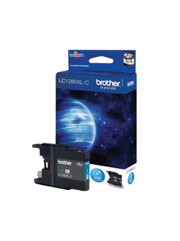Brother LC-1280XLC Ink cartridge cyan high-capacity, 1.2K pages ISO/IEC 24711 for Brother MFC-J 6510