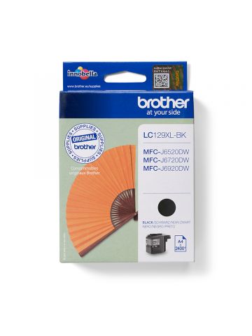 Brother LC-129XLBK Ink cartridge black, 2.4K pages ISO/IEC 24711 50ml for Brother MFC-J 6920