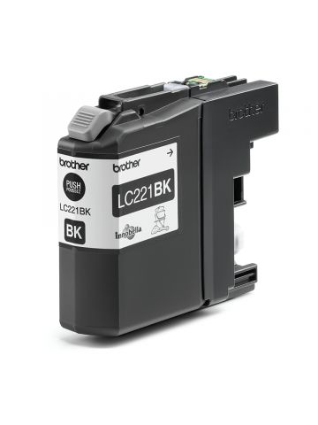 Brother LC-221BK Ink cartridge black, 260 pages ISO/IEC 24711 7,1ml for Brother DCP-J 562