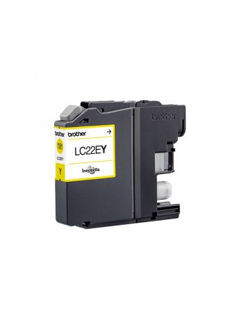 Brother LC-22EY Ink cartridge yellow, 1.2K pages ISO/IEC 24711 11,8ml for Brother MFC-J 5920