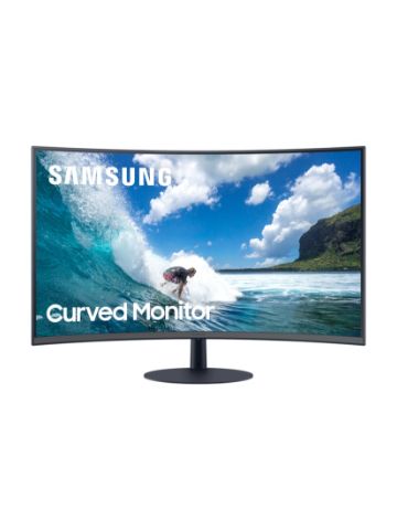 Samsung C24T550FDR 61 cm (24") 1920 x 1080 pixels Full HD Blue, Grey