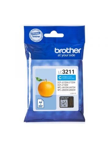 Brother LC-3211C Ink cartridge cyan, 200 pages ISO/IEC 19752 for Brother DCP-J 772