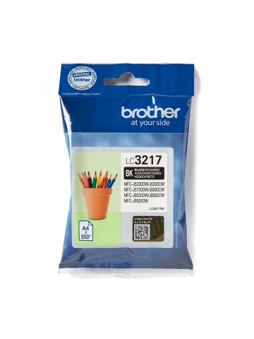 Brother LC-3217BK Ink cartridge black, 550 pages ISO/IEC 24711 15ml for Brother MFC-J 5330