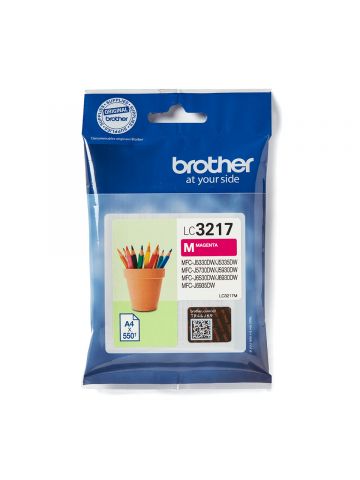 Brother LC-3217M Ink cartridge magenta, 550 pages ISO/IEC 24711 9ml for Brother MFC-J 5330