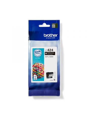 Brother LC-424BK Ink cartridge black, 750 pages ISO/IEC 19752 for Brother DCP-J 1200