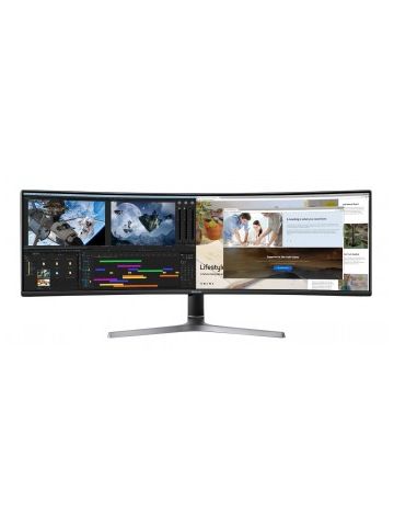 Samsung C49RG94SSU 124.5 cm (49") 5120 x 1440 pixels UltraWide Dual Quad HD LCD Black