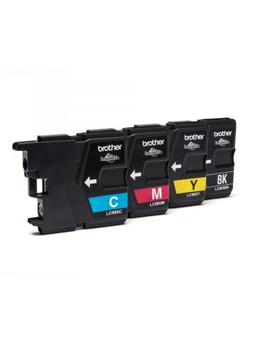 Brother LC-985VALBPDR Ink cartridge multi pack Bk,C,M,Y Blister Acustic Magnetic 300pg + 3x260pg Pack=4 for Brother DCP-J 125