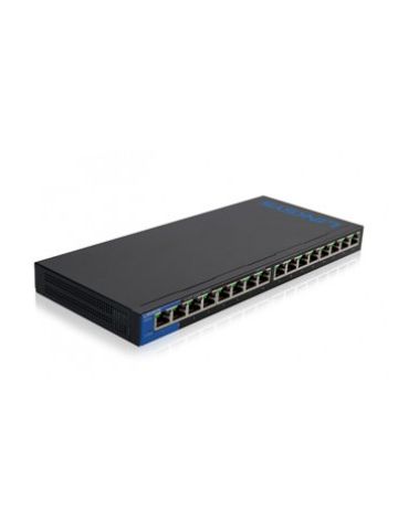 Linksys LGS116-UK network switch Unmanaged Gigabit Ethernet (10/100/1000) Black
