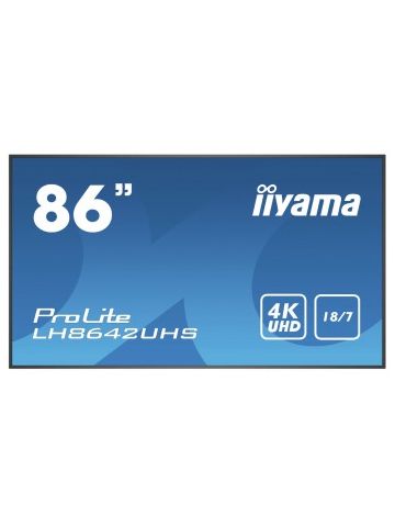 iiyama Prolite LH8642UHS-B1 2.17 m (85.6") IPS 4K Ultra HD Built-in processor Android 8.0