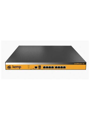 KEMP Technologies LoadMaster LM-X3 hardware appliance Managed Gigabit Ethernet (10/100/1000) Black