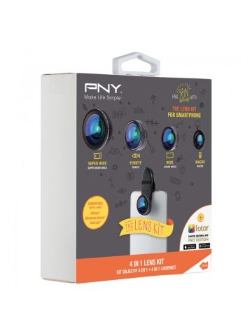 PNY LNS-4N1-02-RB mobile phone lens Black