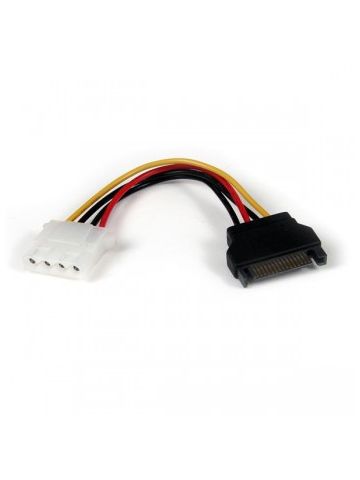 StarTech.com 6in SATA to LP4 Power Cable Adapter - F/M