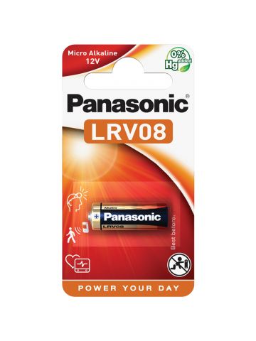 Panasonic LRV08 23A MN21 A23 12V Battery for Remote Controls - Pack of 1