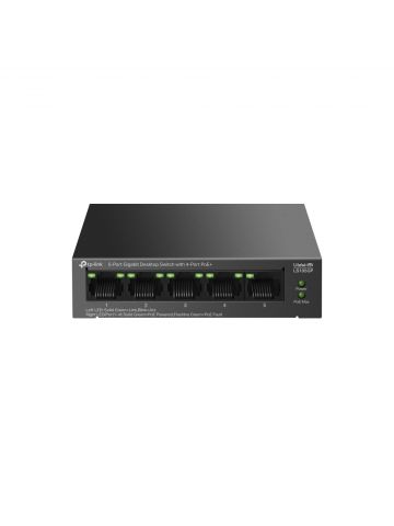 TP-Link LiteWave 5-Port Gigabit Desktop Switch with 4-Port PoE+