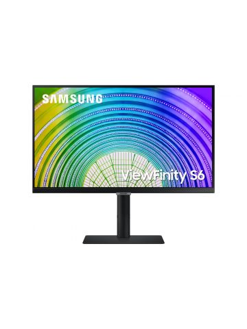 Samsung ViewFinity S6 S60UA computer monitor 61 cm (24") 2560 x 1440 pixels Quad HD LCD Black