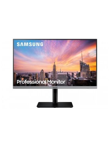 Samsung LS24R650FDU LED display 60.5 cm (23.8") 1920 x 1080 pixels Full HD Black, Gray