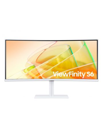 Samsung LS34C650TAU computer monitor 86.4 cm (34") 3440 x 1440 pixels 4K Ultra HD LED White