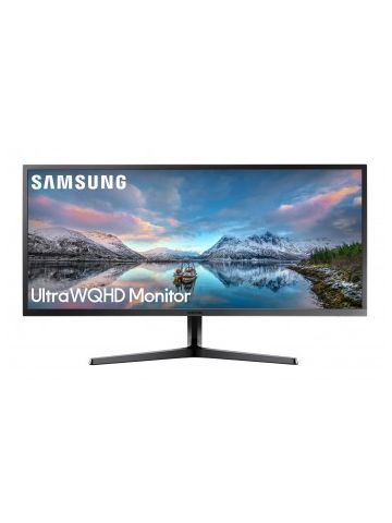 Samsung LS34J550WQU LED display 86.6 cm (34.1") 3440 x 1440 pixels UltraWide Quad HD Black