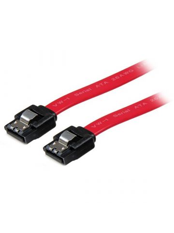 StarTech.com 12in Latching SATA Cable