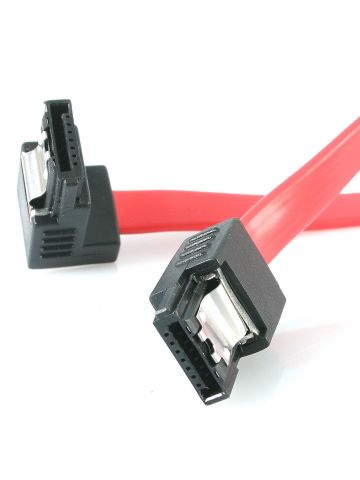 StarTech.com 18in Latching SATA to Right Angle SATA Serial ATA Cable