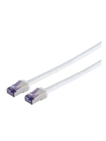 Lanview LVN-CAT6A-FLEX-25CMWH networking cable White 0.25 m S/FTP (S-STP)