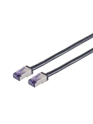 Lanview LVN-CAT6A-FLEX-3M networking cable Black S/FTP (S-STP)