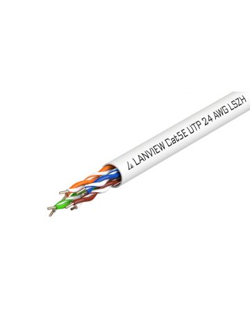 Lanview LVN122014 networking cable White 305 m Cat5e U/UTP (UTP)