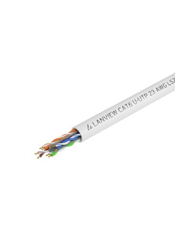 Lanview LVN122114 networking cable White 305 m Cat6 U/UTP (UTP)