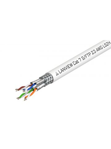 Lanview LVN122506 networking cable White 500 m Cat7 SF/UTP (S-FTP)