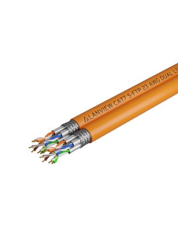 Lanview LVN122510 networking cable Orange 500 m Cat7 S/FTP (S-STP)