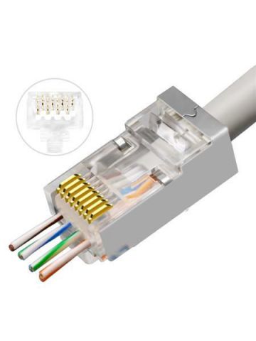 Lanview LVN125310 wire connector RJ45 Transparent