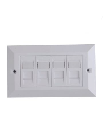 Lanview LVN126188UK-4 outlet box RJ-45 White