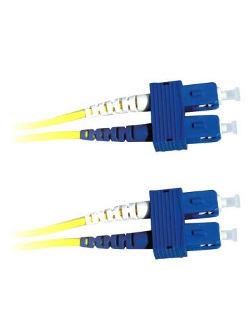 Lanview LVO231378 fibre optic cable 3 m 2x SC OS2 Yellow